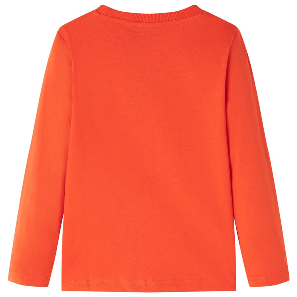 Kids T-Shirt Cotton Bright Orange 116 Children's Top Kids Clothing Variant 3