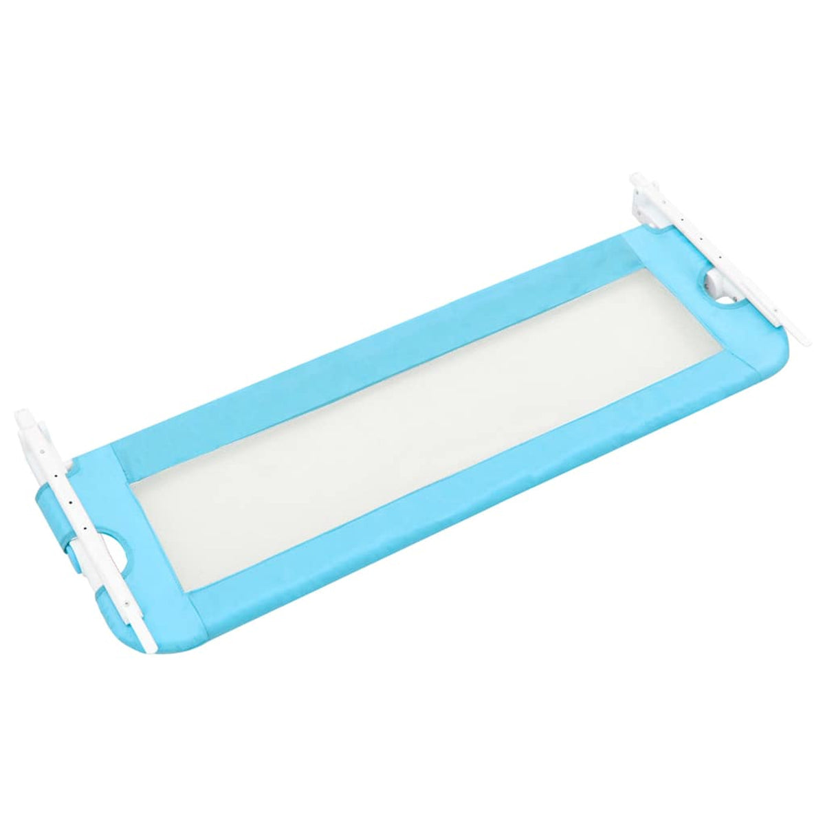 Toddler Safety Bed Rail Polyester Blue 120 x 40.5 x 42 cm Child Bed Guard 5x42cm