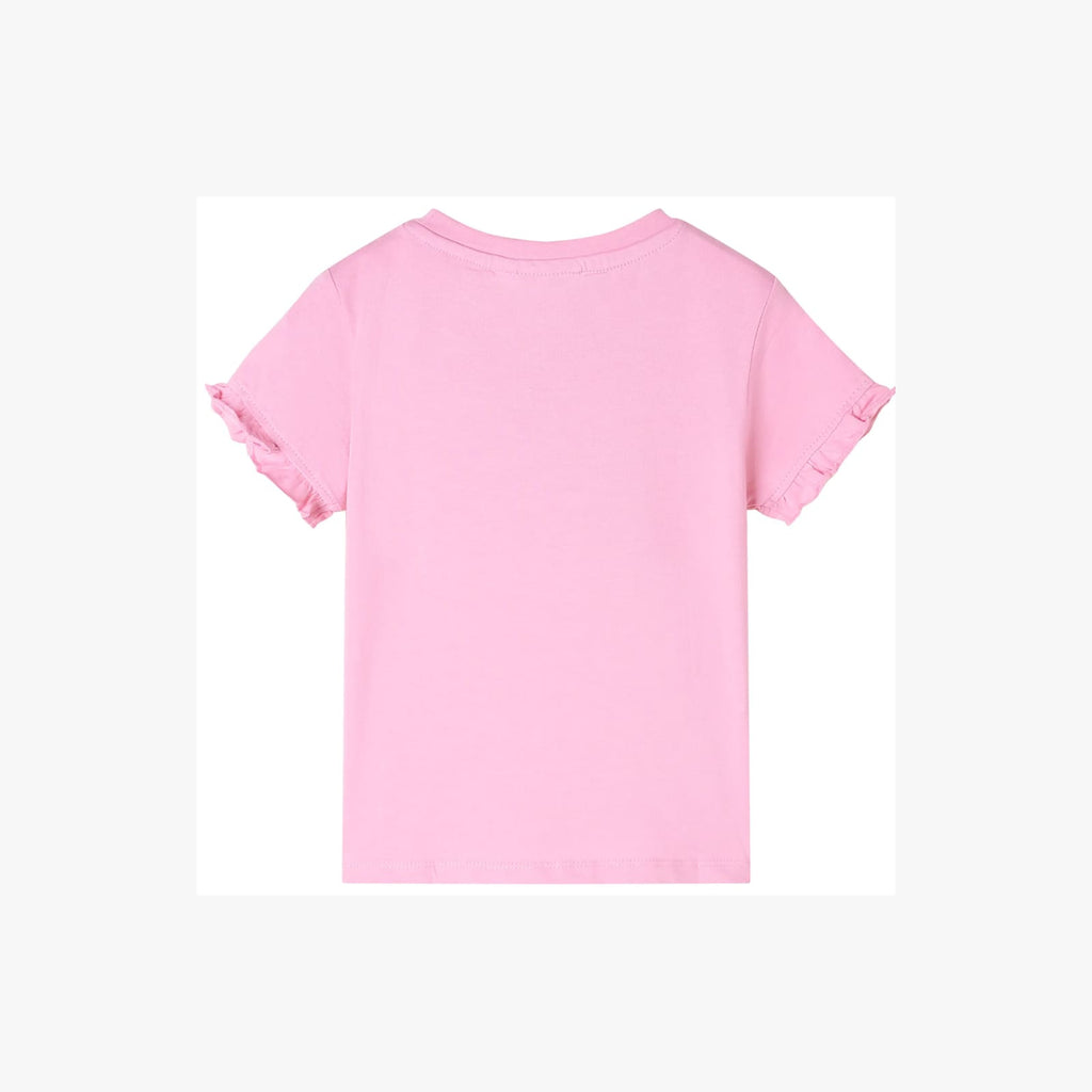 Kids T-Shirt Cotton Bright Pink 116 Children's Top Kids Clothing Kids Wear