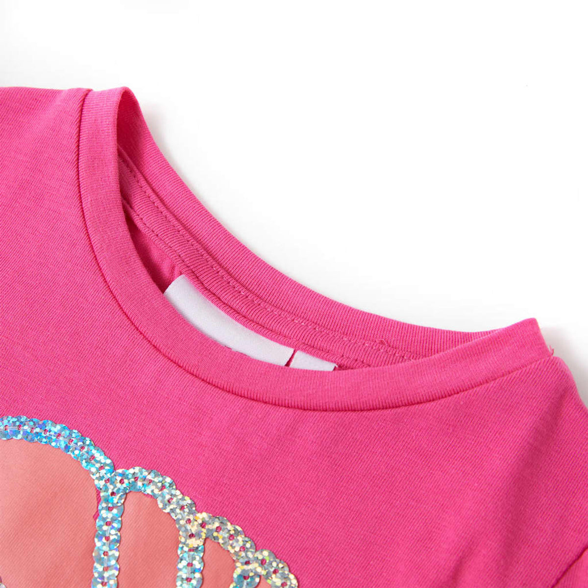 Kids T-Shirt Cotton Dark Pink 116 Children's Top Kids Clothing Kids Wear 116