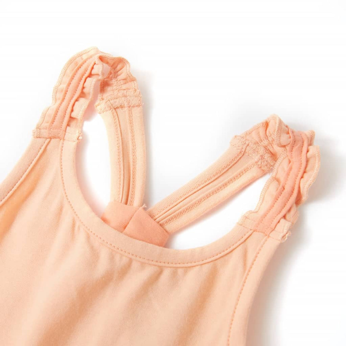 Kids'Tank Top Light Cotton Light Orange 128 Kids Clothing Children's Wear 128