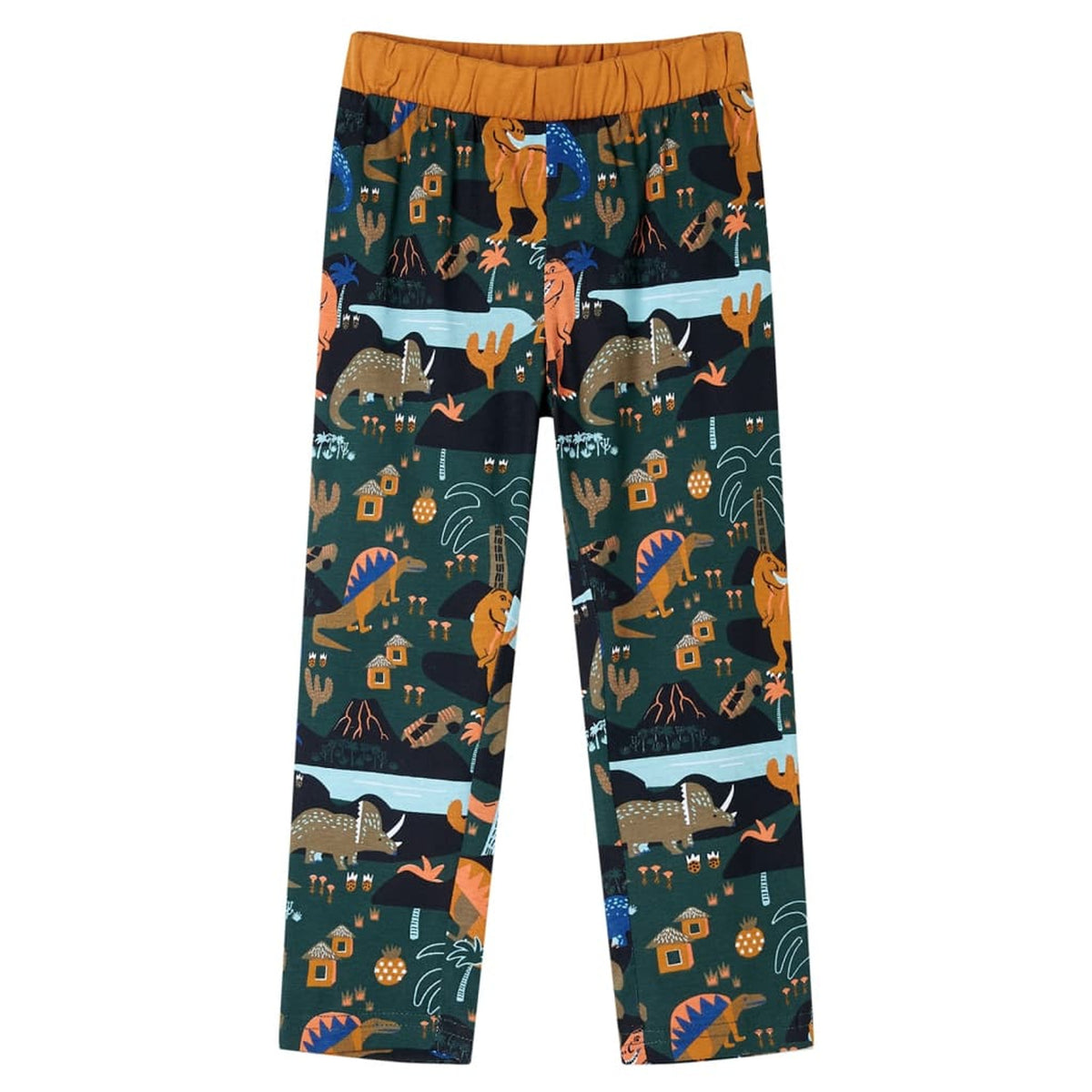 Kids' Sleepwear Cotton Dark Green 92 Kids'Pyjamas Long 92 (suitable for 1.5-2