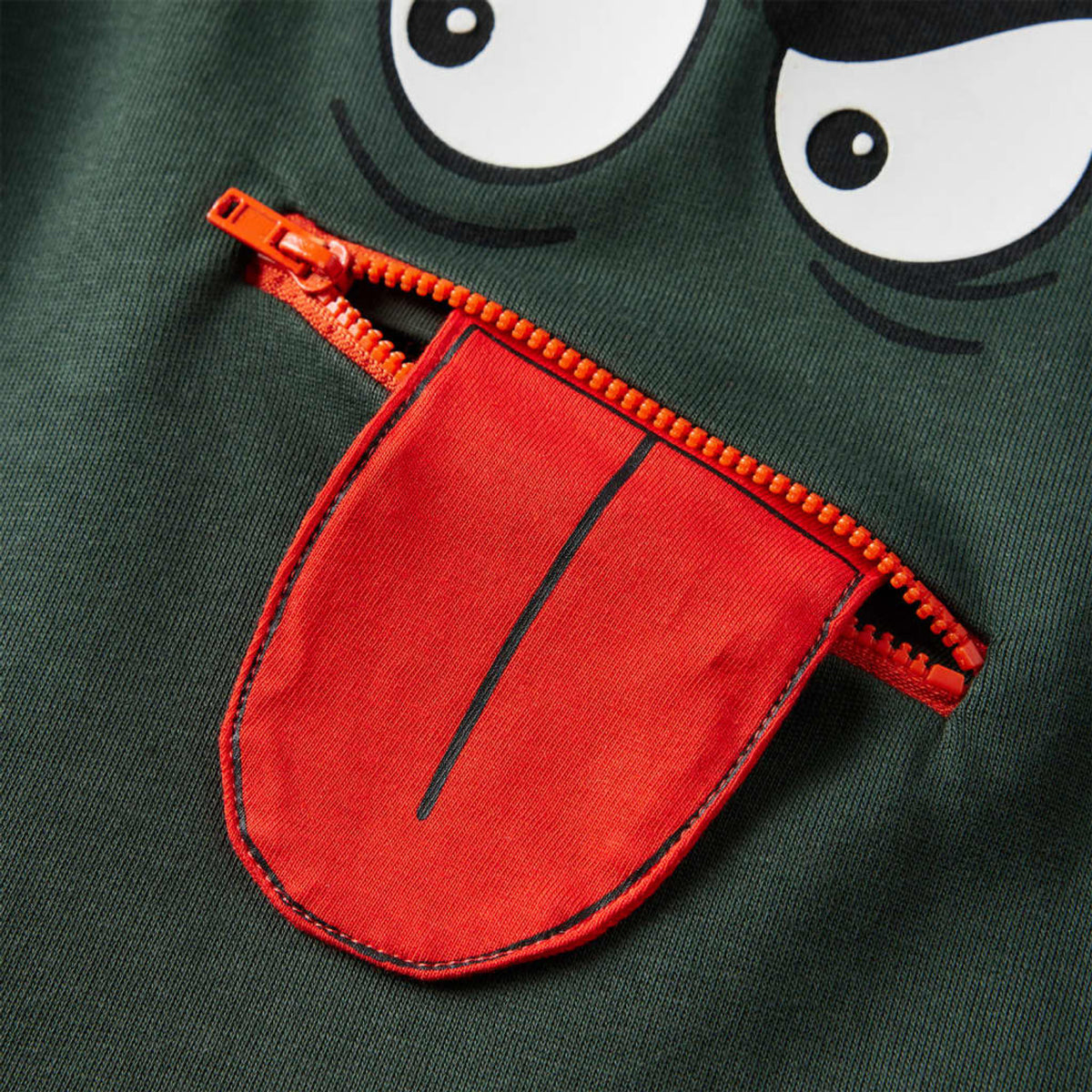 Sweatshirt Cotton Dark Green 92 Kids Clothing Children's Top Kids Variant 4