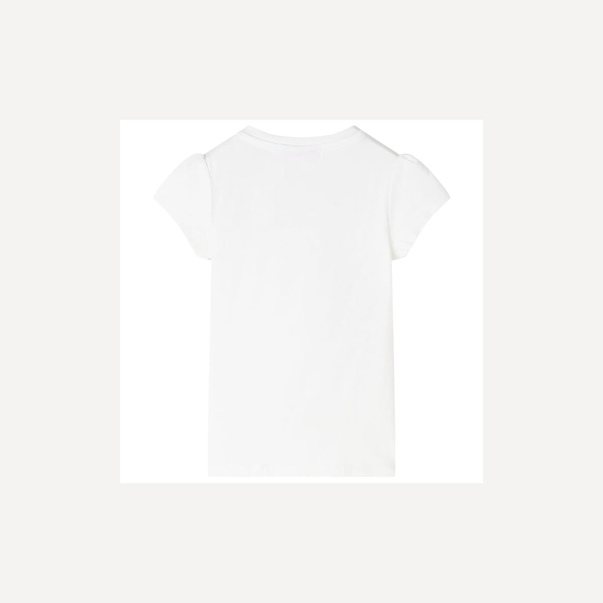 Kids T-Shirt Cotton Ecru 140 Children's Top Kids Clothing Kids Wear Variant 3