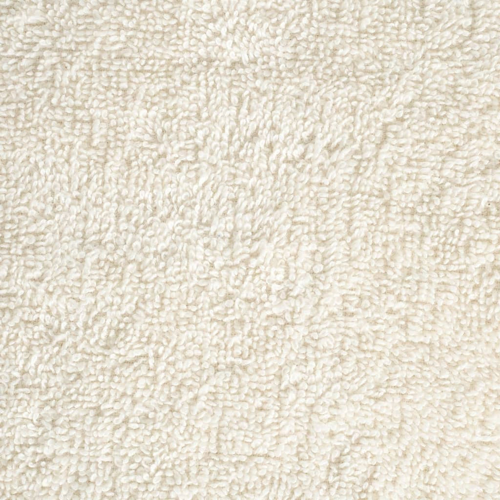 Towel Cotton Cream 50 x 30 cm Bathroom Bath Linen Home Towels 2 pcs Variant 2