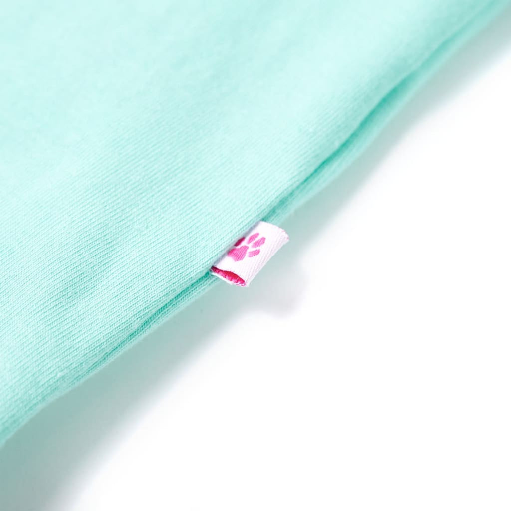 Kids T-Shirt Cotton Light Mint 140 Children's Top Kids Clothing Kids Variant 3
