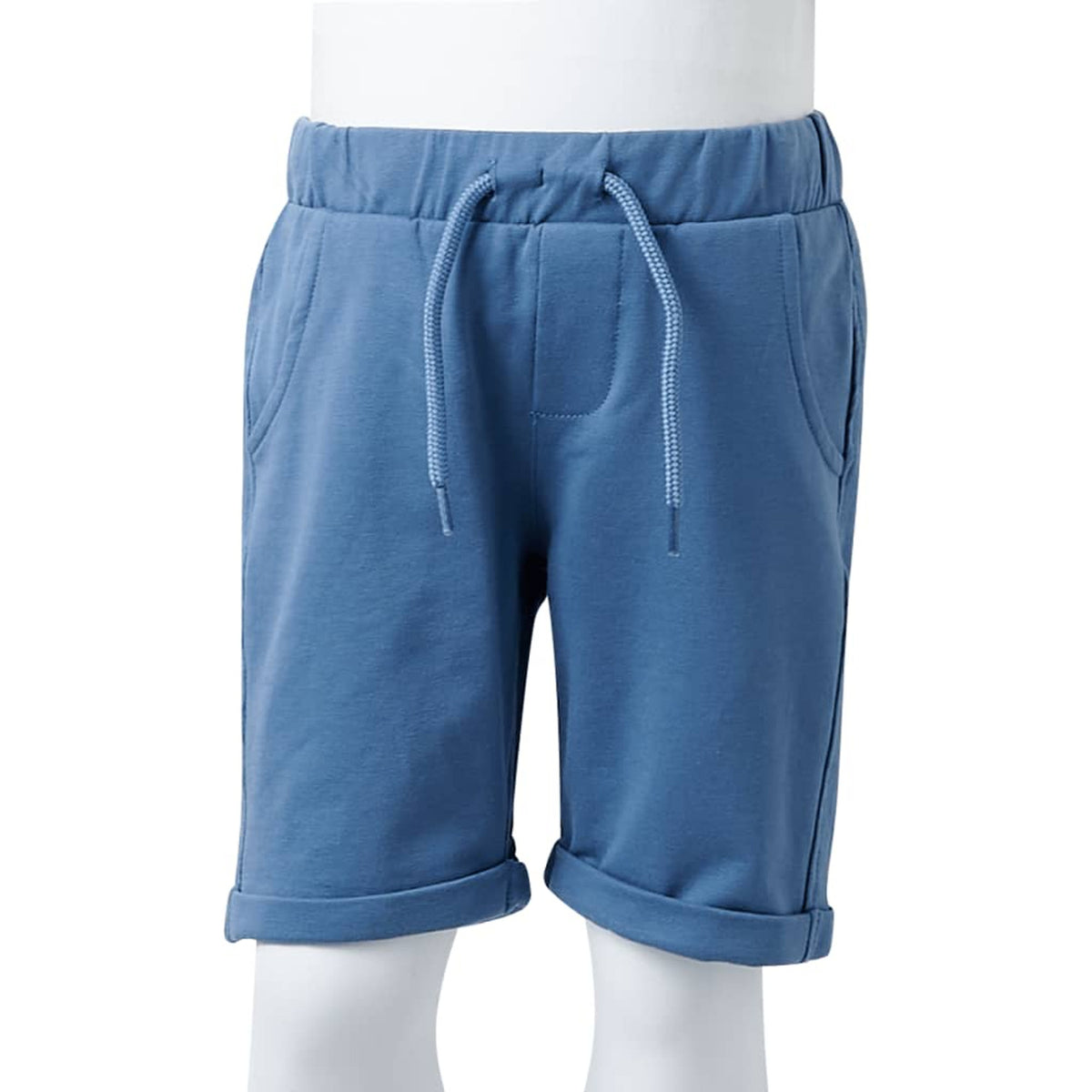 Shorts Cotton Dark Blue 92 Kids' Bottoms Kids' Bottom Kids'Shorts Drawstring