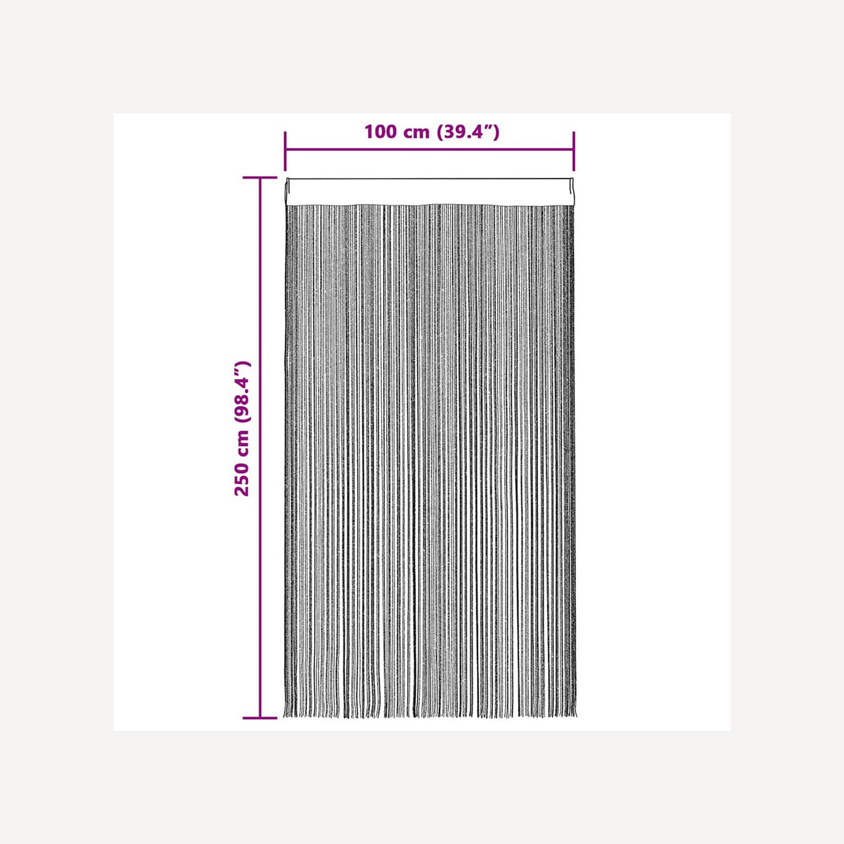 Curtain Fabric White 100 x 250 cm Window Dressing Home Furnishings Curtains
