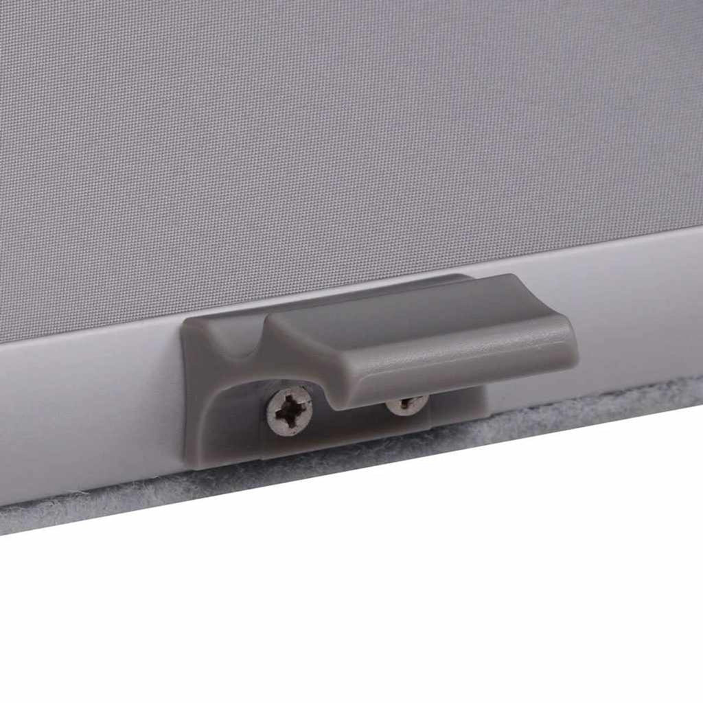 Roller Blind Blackout Fabric Grey 96.3 x 78.2 cm Window Shade Window Covering