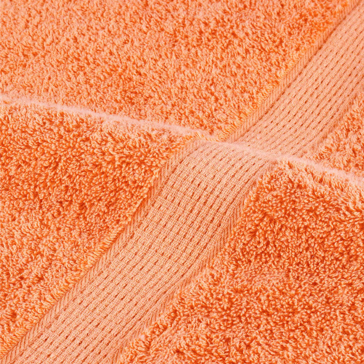 Towel Cotton Orange 140 x 70 cm Bathroom Bath Linen Home Towels 2 Variant 2