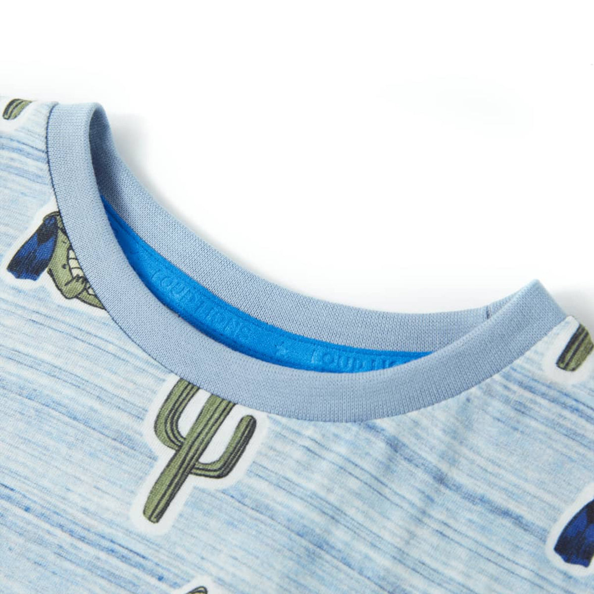 Kids T-Shirt Cotton Blue Mix 140 Children's Top Kids Clothing Kids Wear 140
