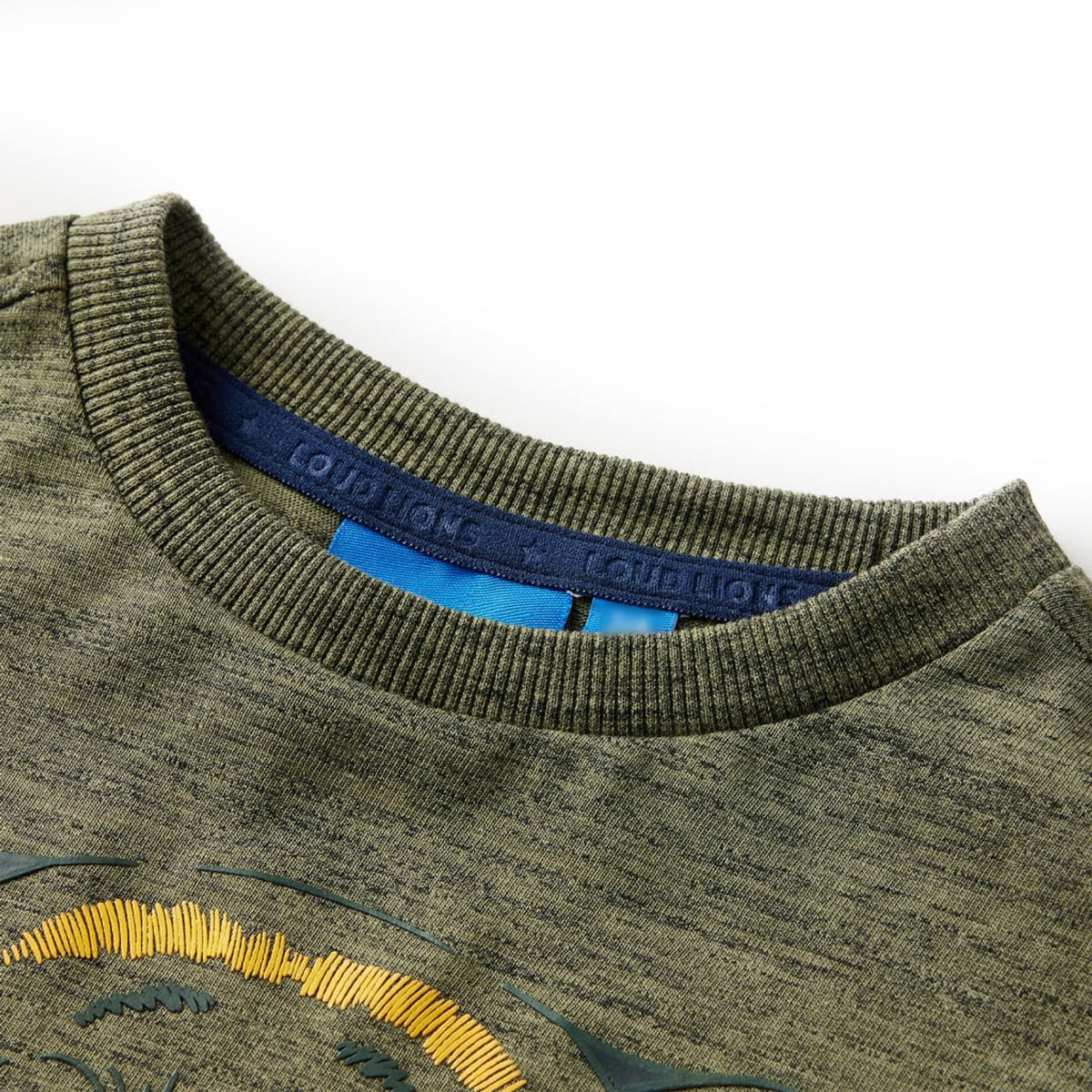 Kids T-Shirt Cotton Khaki Melange 104 Children's Top Kids Clothing Variant 2