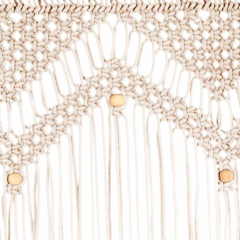 Curtain Cotton Cream 240 x 140 cm Window Dressing Home Furnishings Variant 2