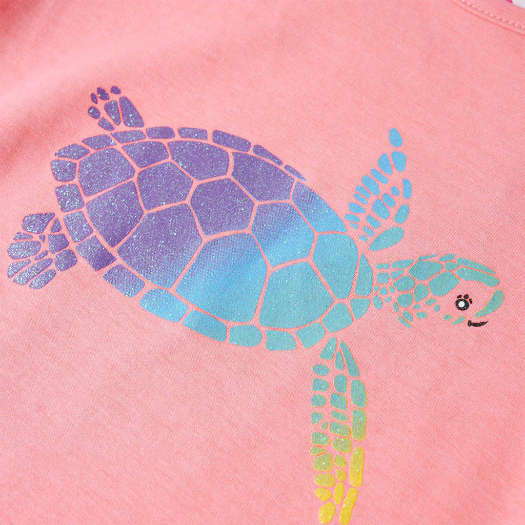 Kids T-Shirt Cotton Bright Pink 128 Children's Top Kids Clothing Variant 3