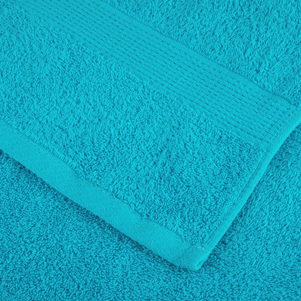 Towel Cotton Turquoise 200 x 80 cm Bathroom Bath Linen Home Towels 2 Variant 2