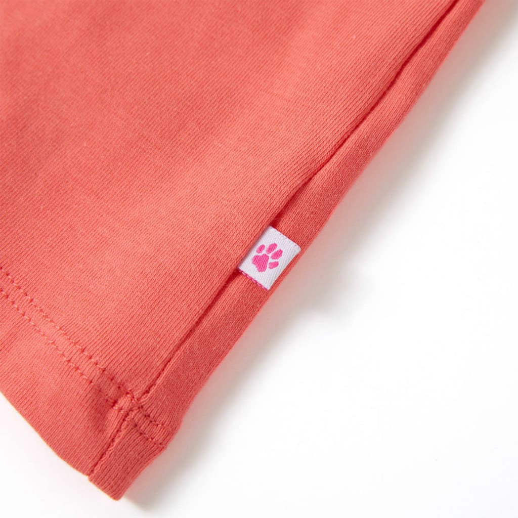 Kids T-Shirt Cotton Coral 116 Children's Top Kids Clothing Kids Wear Variant 6