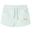 Shorts Cotton Mixed Light Mint 116 Kids' Bottoms Kids' Bottom Kids'Shorts 116
