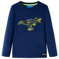 Kids T-Shirt Cotton Navy 116 Children's Top Kids Clothing Kids Wear Variant 6