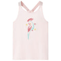 Kids'Tank Top Soft Cotton Soft Pink 128 Kids Clothing Children's Wear Kids'