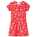 Kids' Clothing Cotton Red 116 Kids'Playsuit 116 (suitable for 5-6 years)