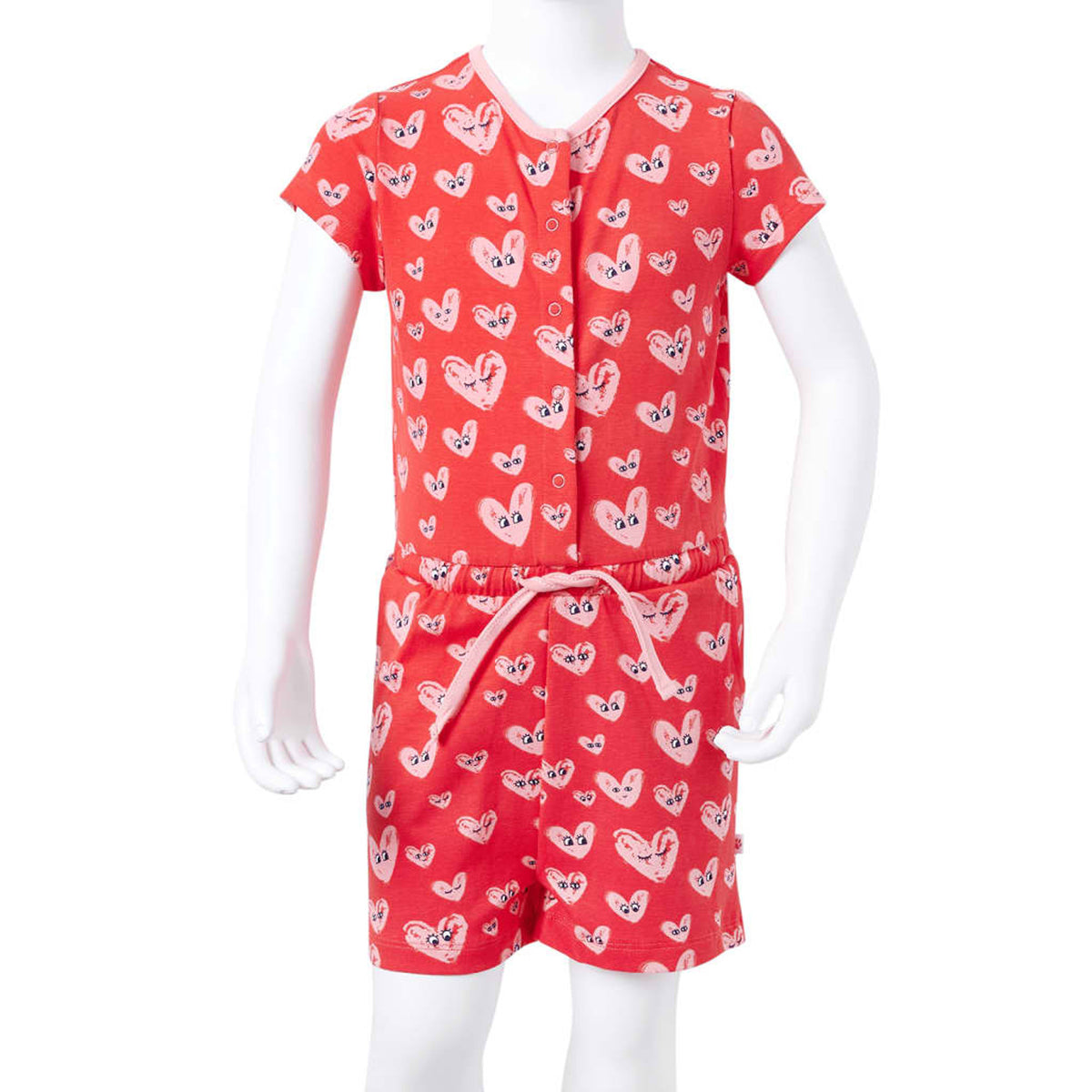 Kids' Clothing Cotton Red 104 Kids'Playsuit 104 (suitable for 3-4 years)