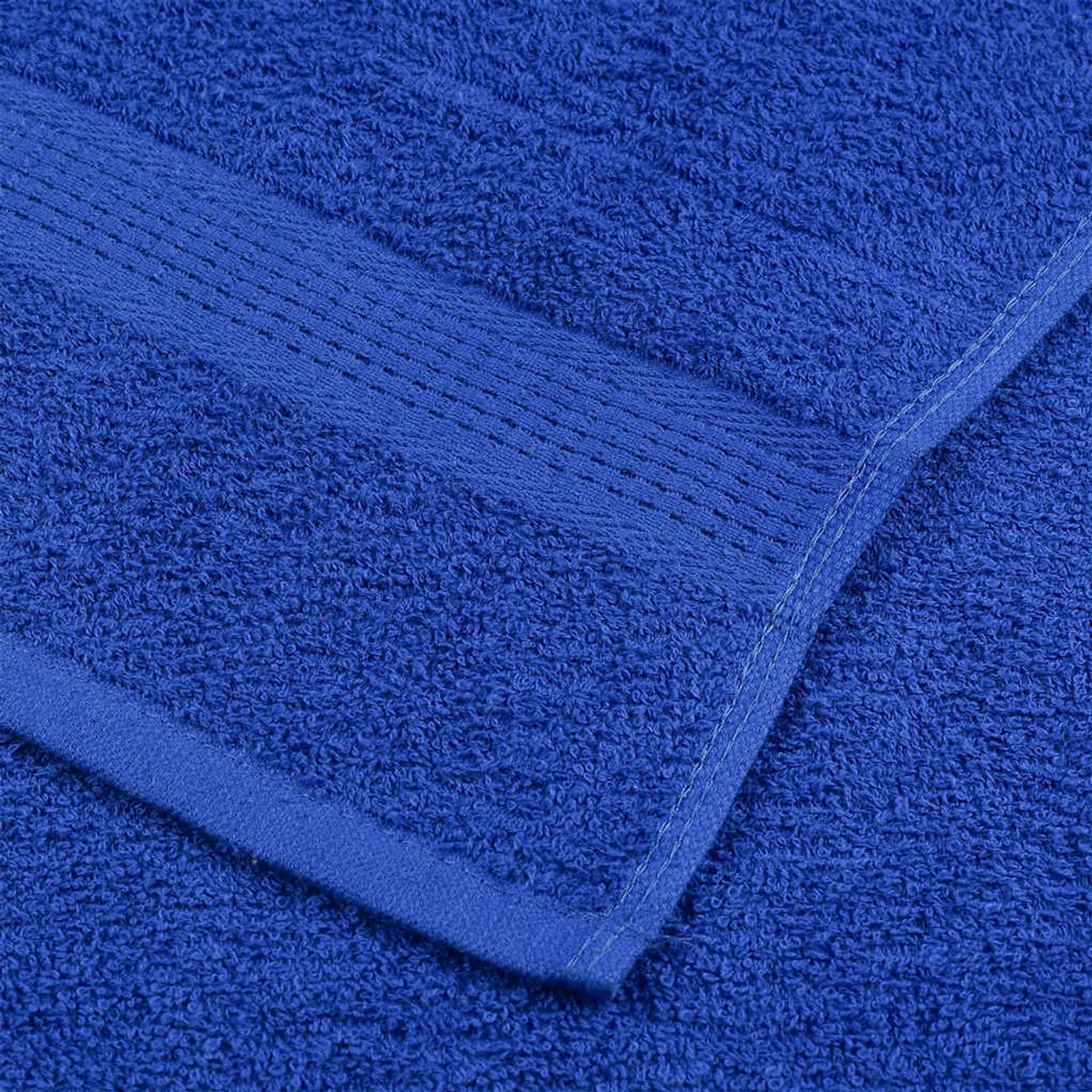 Towel Cotton Blue 50 x 30 cm Bathroom Bath Linen Home Towels 2 pcs Guest 50x30cm
