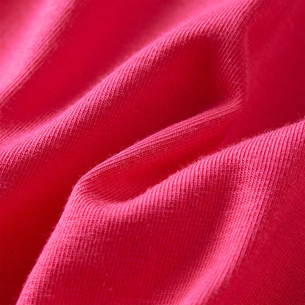 Kids T-Shirt Cotton Bright Pink 116 Children's Top Kids Clothing Variant 2