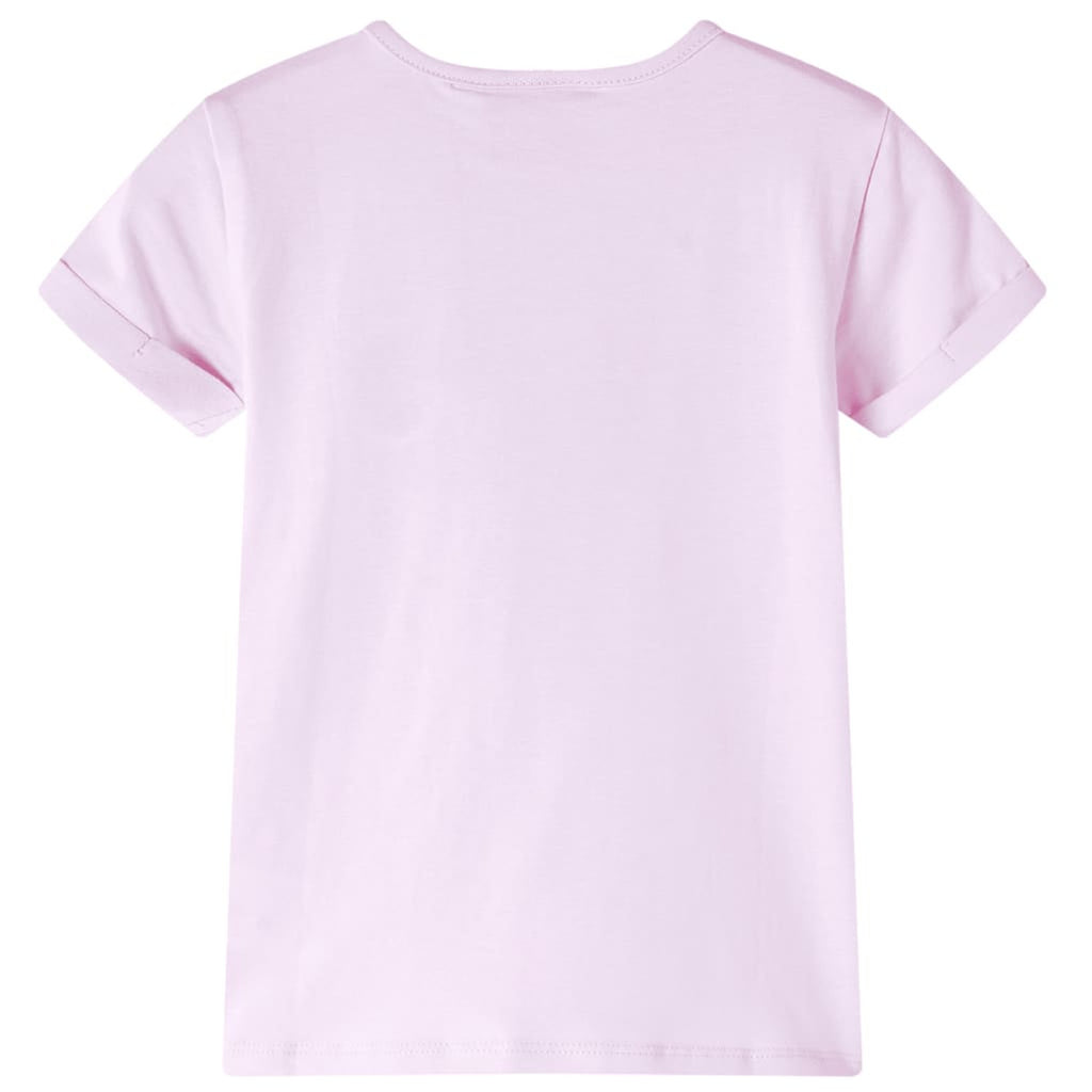 Kids T-Shirt Cotton Soft Pink 116 Children's Top Kids Clothing Kids Wear 116