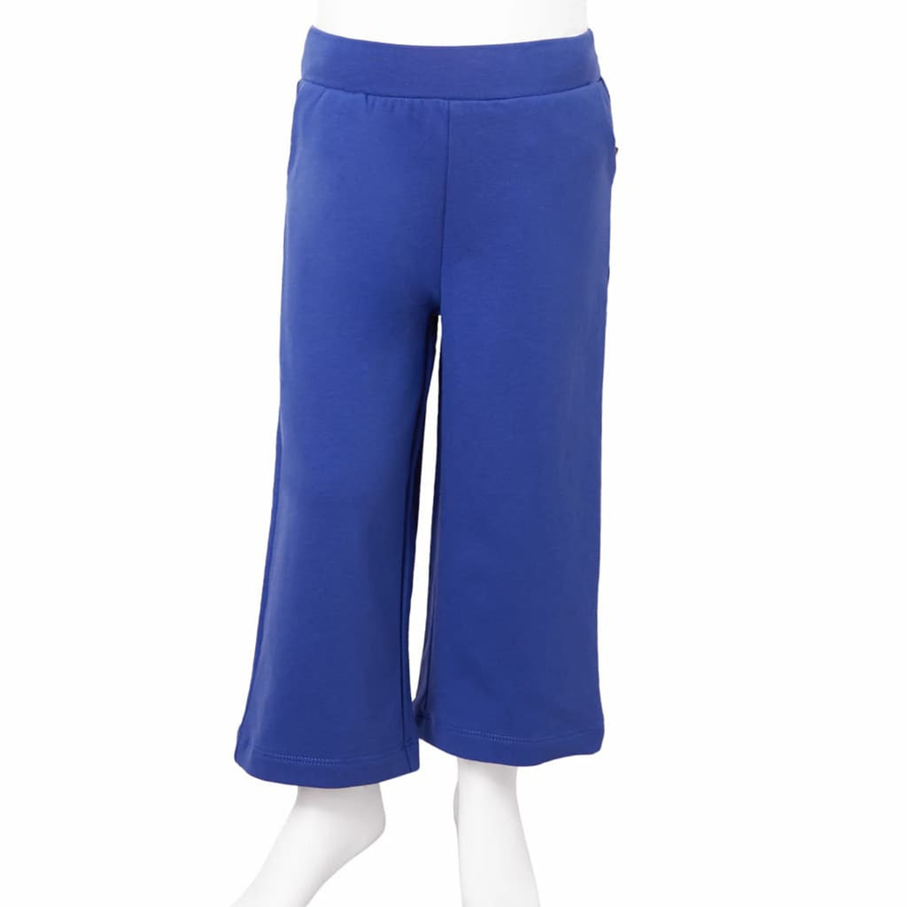 Kids' Bottoms Cotton Cobalt Blue 116 Kids' Bottom Kids'Pants Wide 116