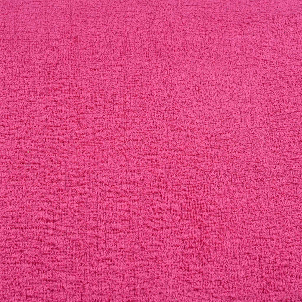 Towel Cotton Pink 30 x 30 cm Bathroom Bath Linen Home Towels 10 pcs Wash 30x30cm