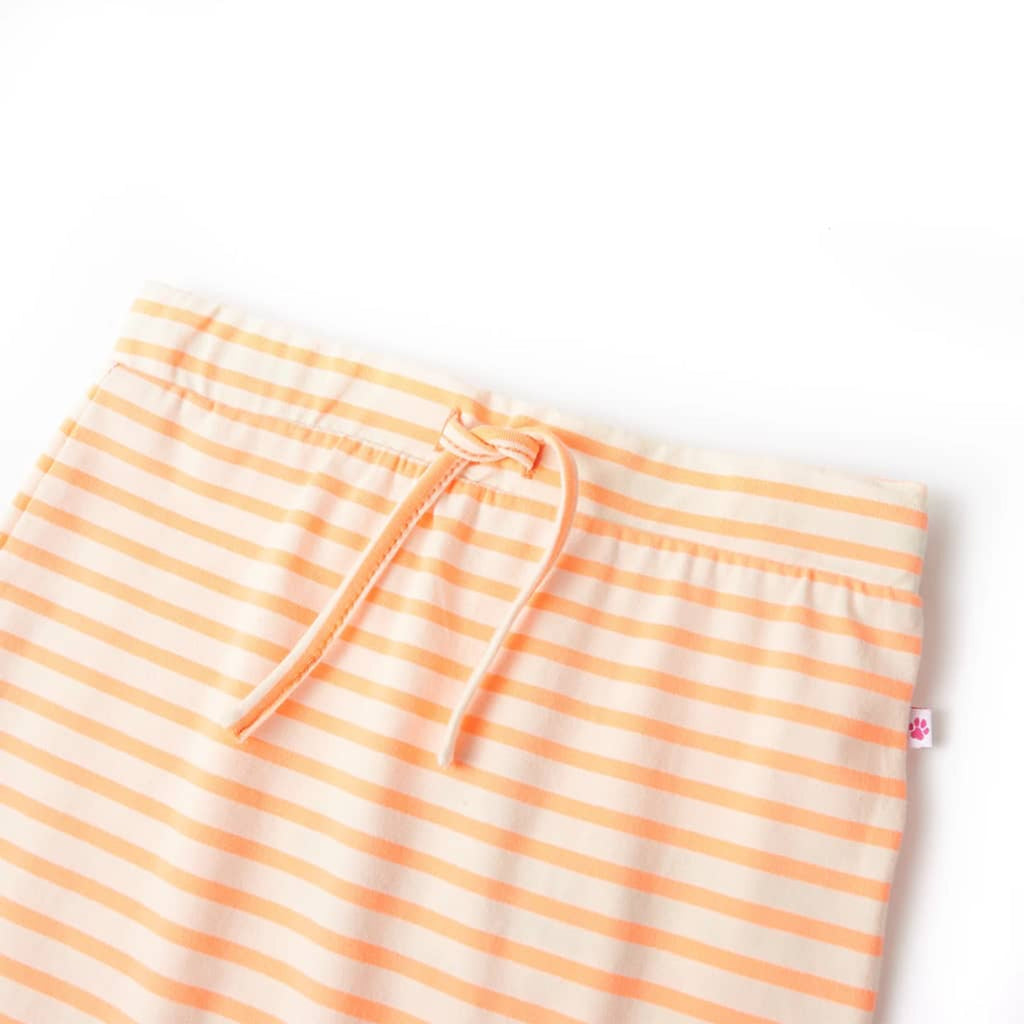 Kids'Straight Skirt Cotton Fluorescent Orange 128 Kids' Bottoms Kids' Bottom