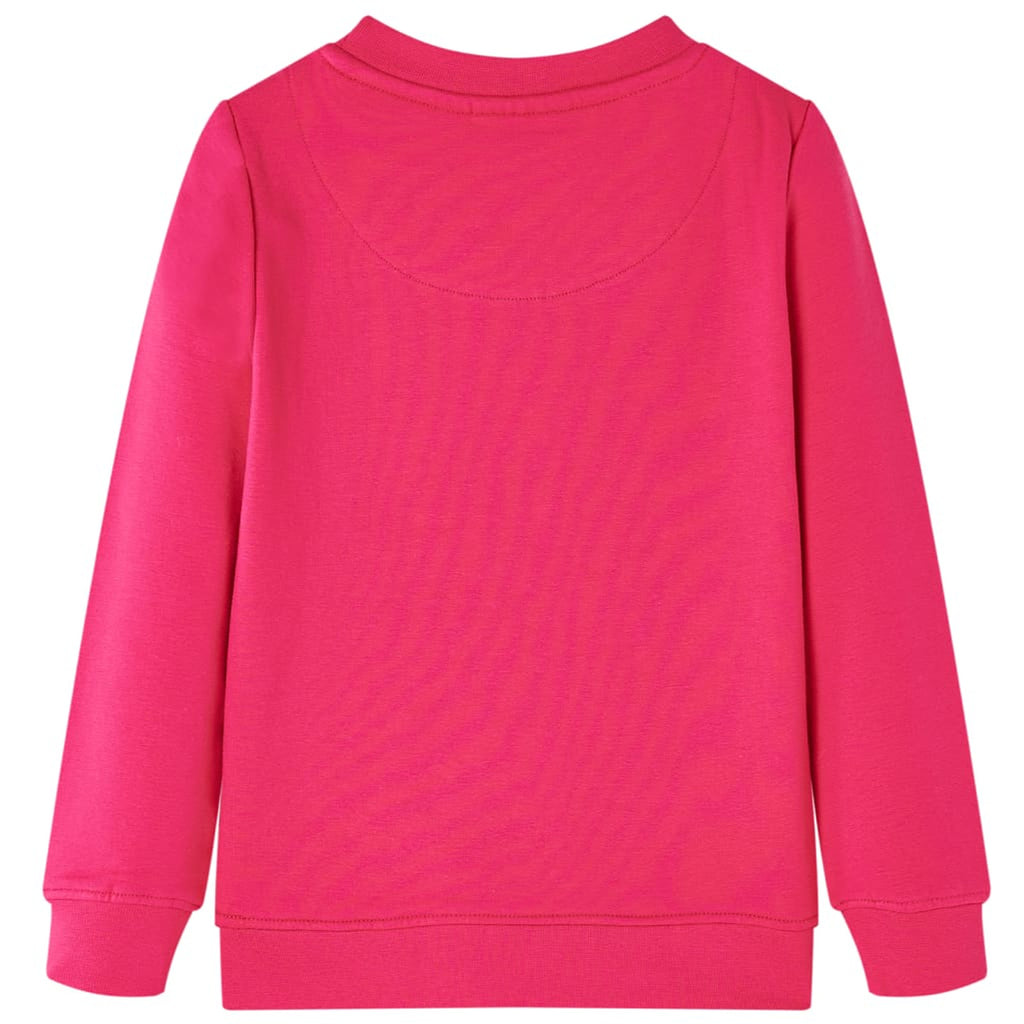 Sweatshirt Cotton Bright Pink 116 Kids Clothing Children's Top Kids Variant 2