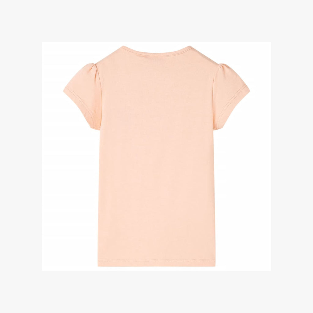 Kids T-Shirt Cotton Light Orange 116 Children's Top Kids Clothing Kids Wear