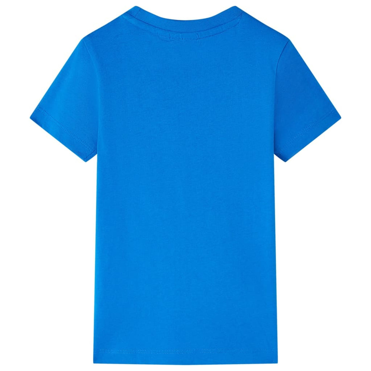Kids T-Shirt Cotton Bright Blue 116 Children's Top Kids Clothing Kids Wear 116