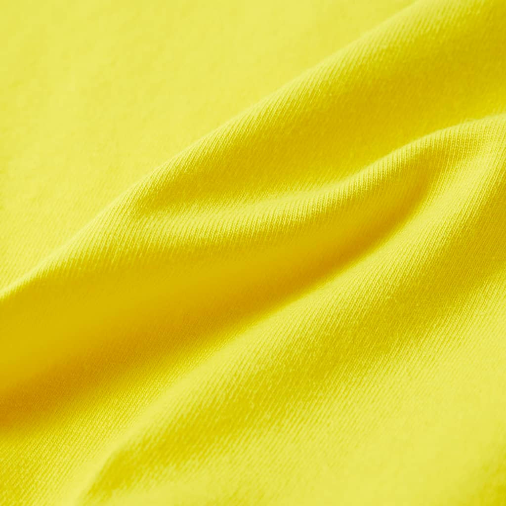 Kids T-Shirt Cotton Yellow 104 Children's Top Kids Clothing Kids Variant 3