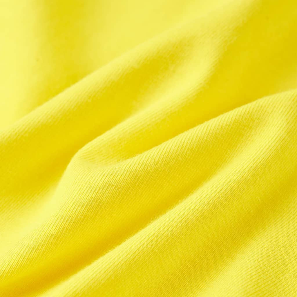 Kids T-Shirt Cotton Bright Yellow 140 Children's Top Kids Clothing Variant 2