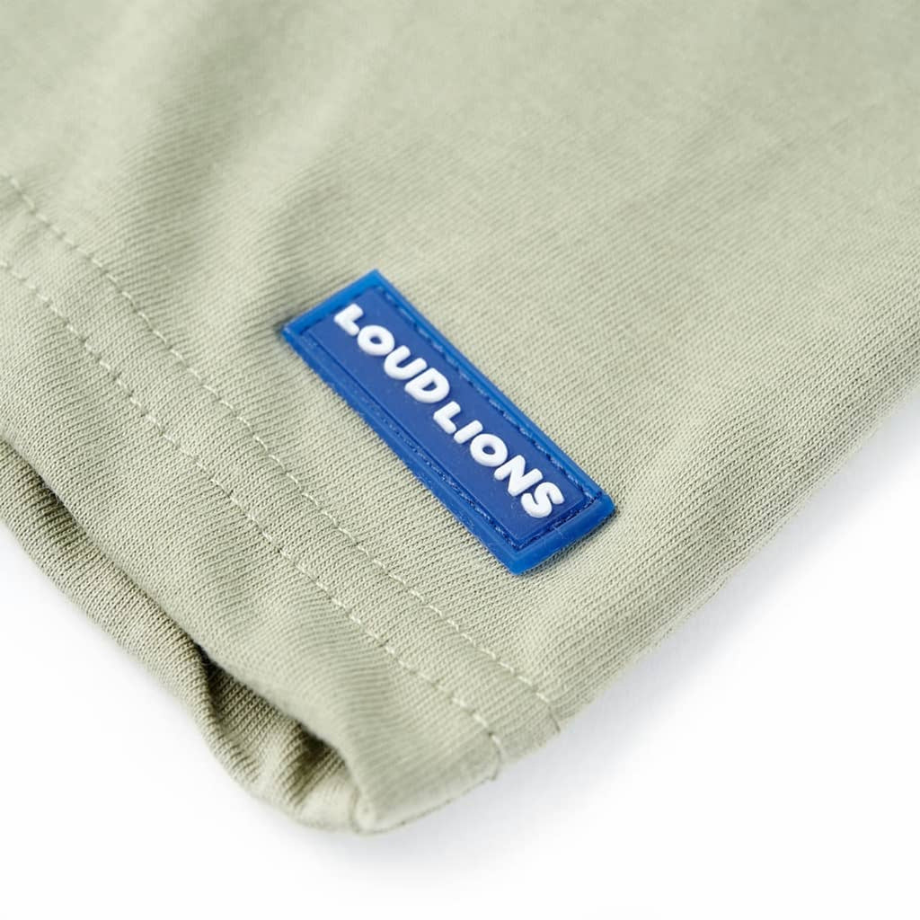 Kids T-Shirt Cotton Light Khaki 116 Children's Top Kids Clothing Kids Wear