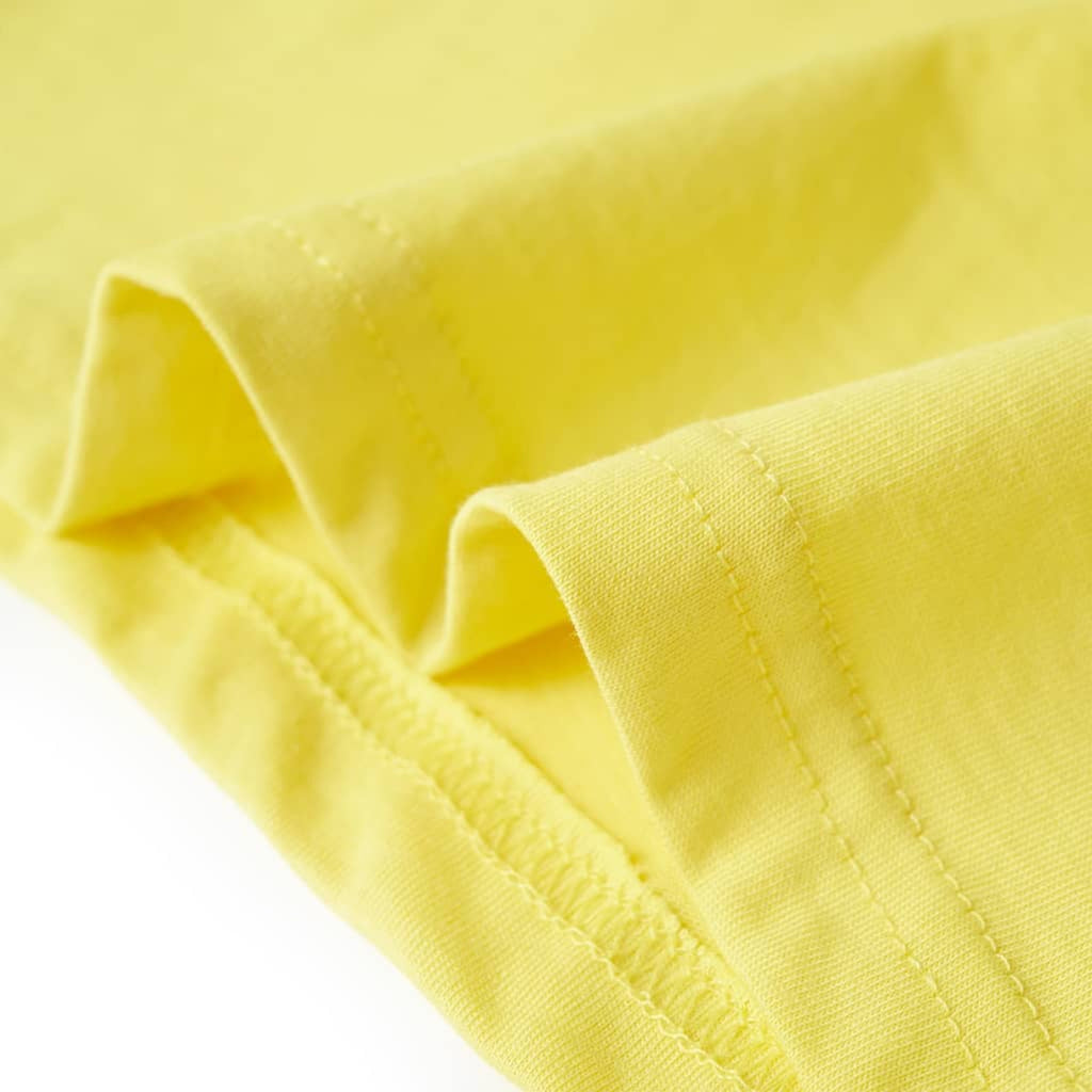 Kids T-Shirt Cotton Yellow 128 Children's Top Kids Clothing Kids Variant 5