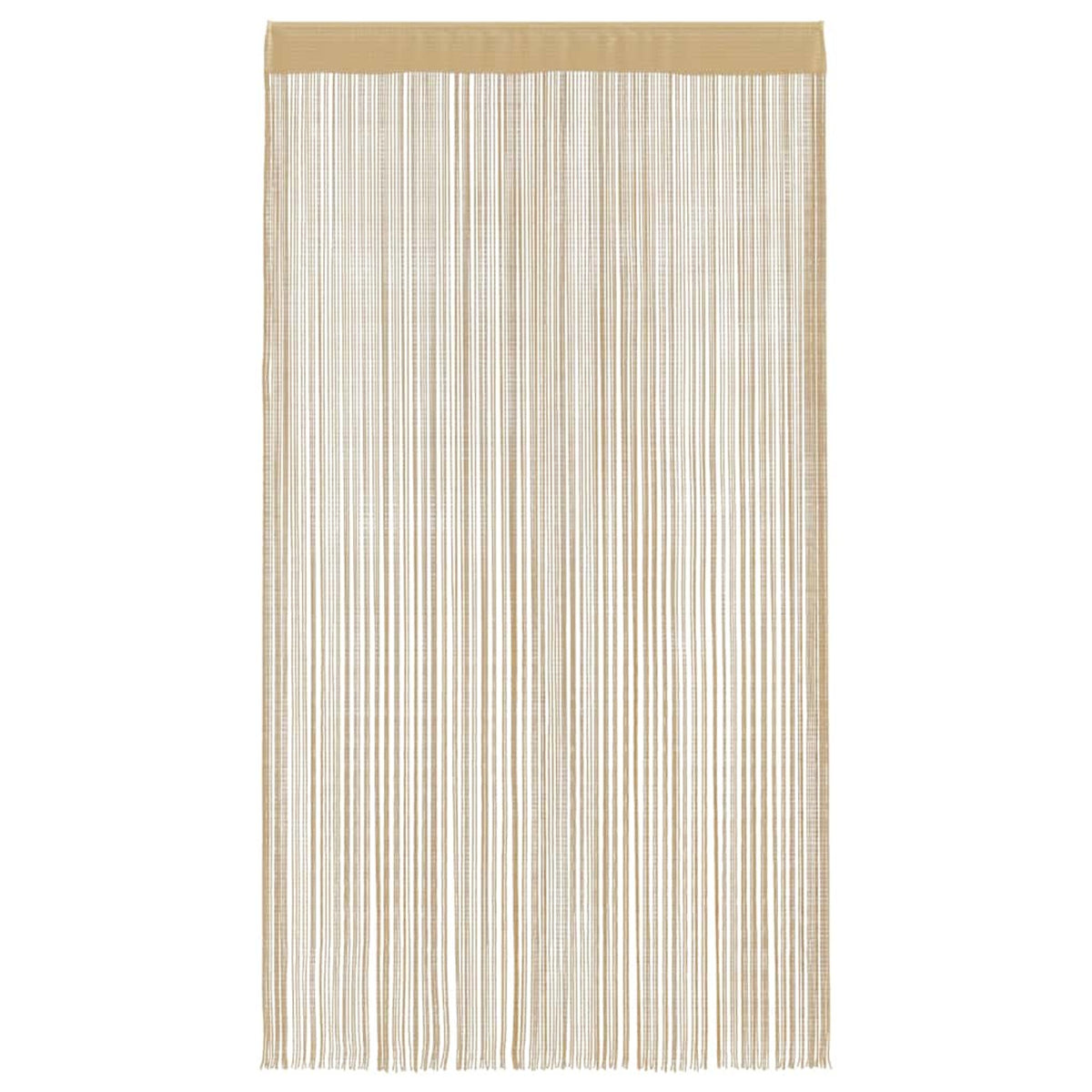 Curtain Fabric Beige 100 x 250 cm Window Dressing Home Furnishings Curtains