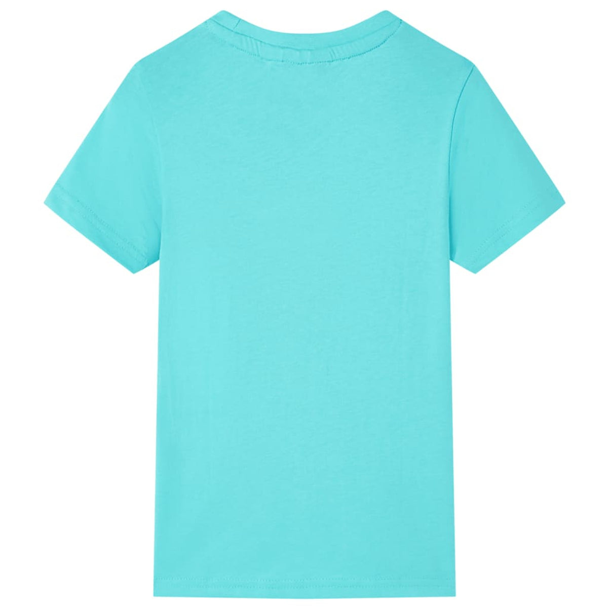 Kids T-Shirt Cotton Aqua 140 Children's Top Kids Clothing Kids Wear Kids' Tops