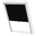 Roller Blind Blackout Fabric Black 61.3 x 94 cm Window Shade Window Covering