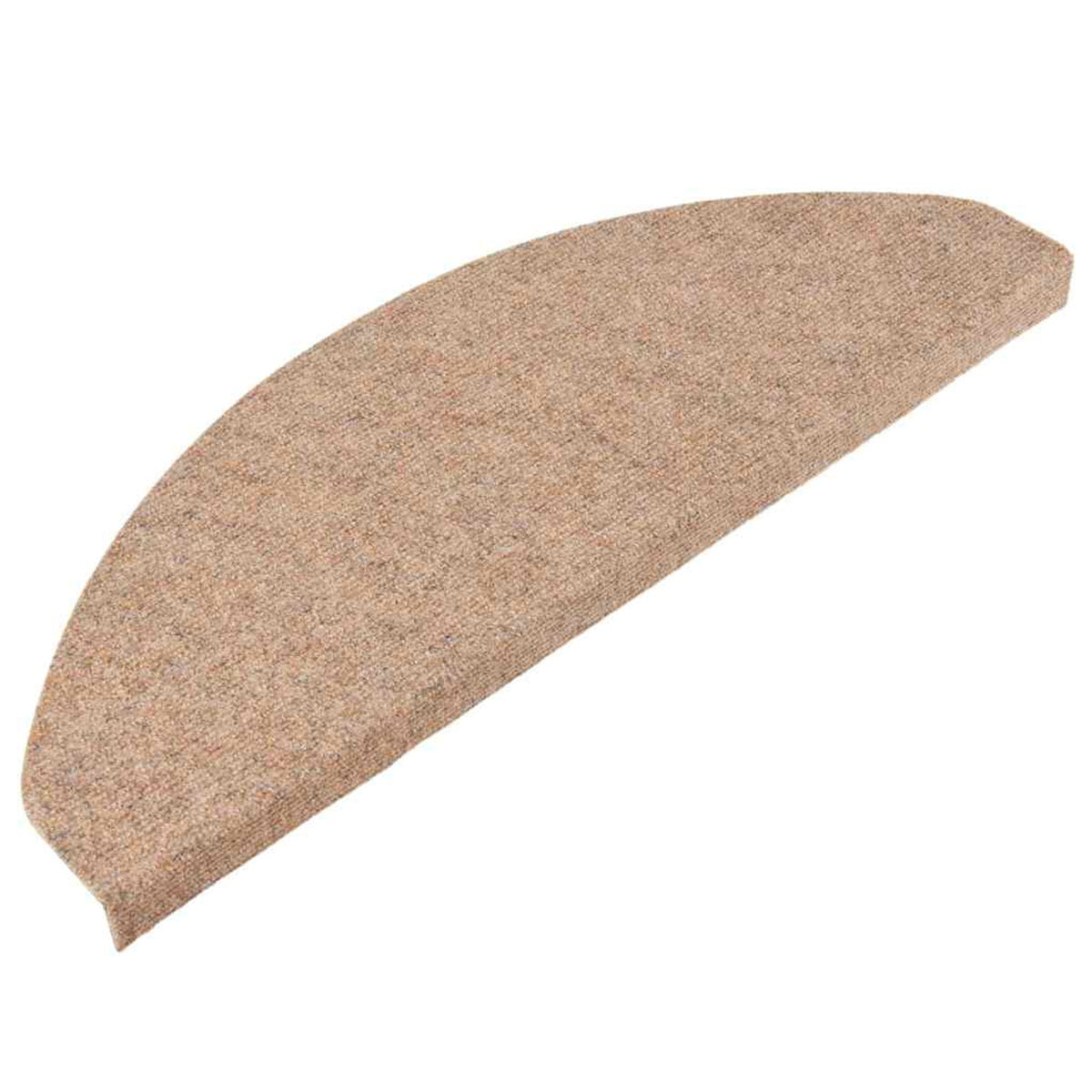 Stair Mats Self-Adhesive Needle Felt Fabric (95%Pes Beige 65 x 22.5 x 3.5 cm