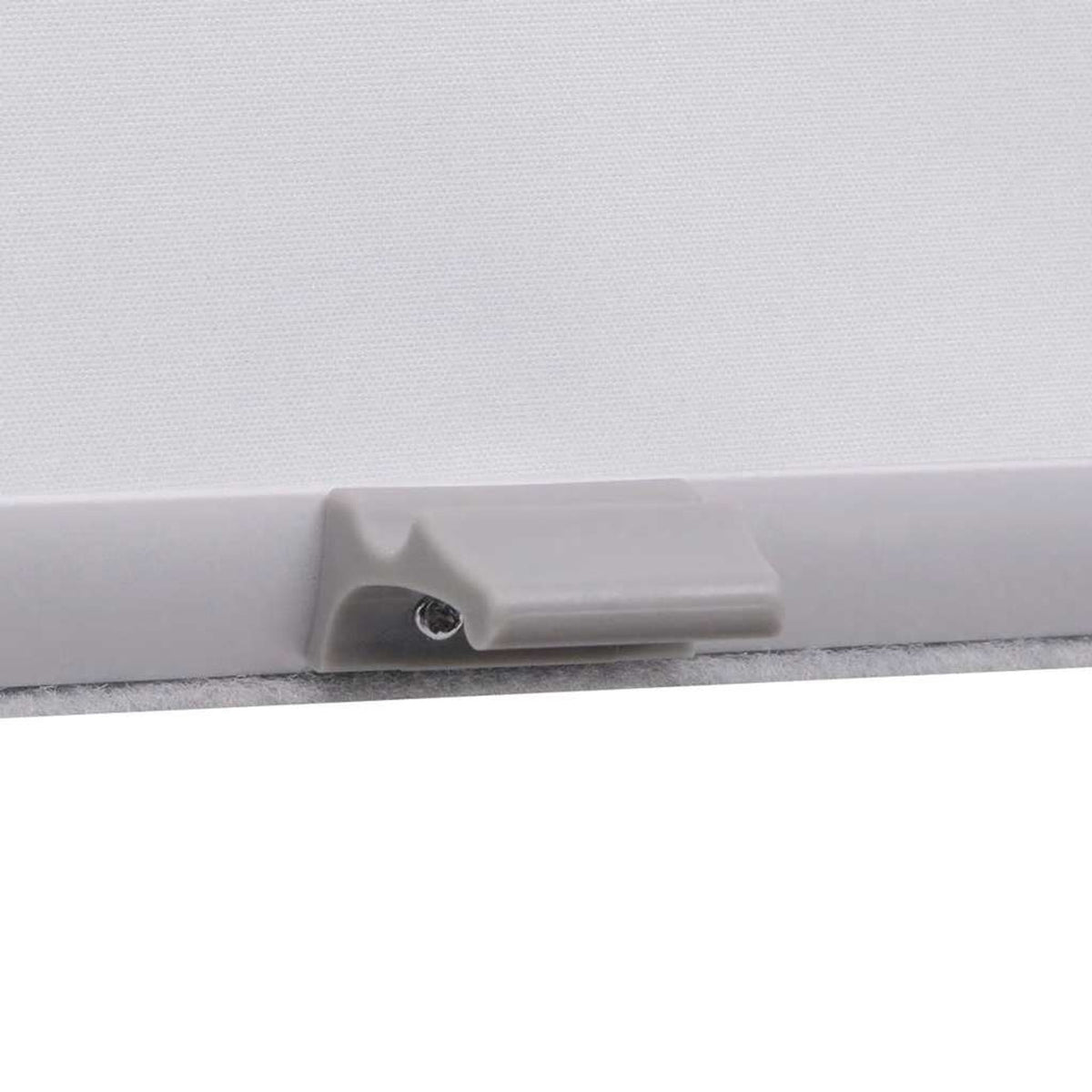 Roller Blind Blackout Fabric White 61.3 x 116 cm Window Shade Window Covering