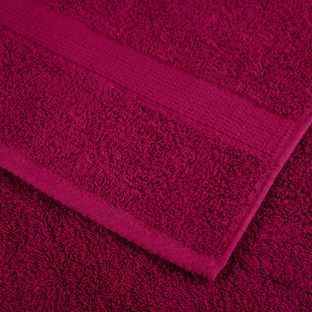 Towel Cotton Bordeaux 30 x 30 cm Bathroom Bath Linen Home Towels 4 Variant 2