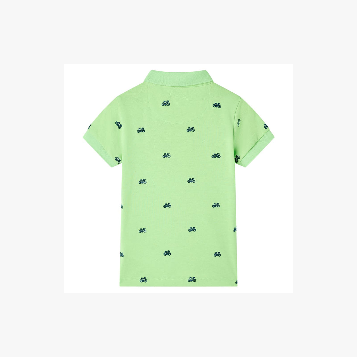 Kids'Polo Shirt Neon Cotton Neon Green 140 Kids Clothing Children's Wear 140