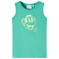 Kids'Tank Top Cotton Green 92 Kids Clothing Children's Wear Kids Fashion 92
