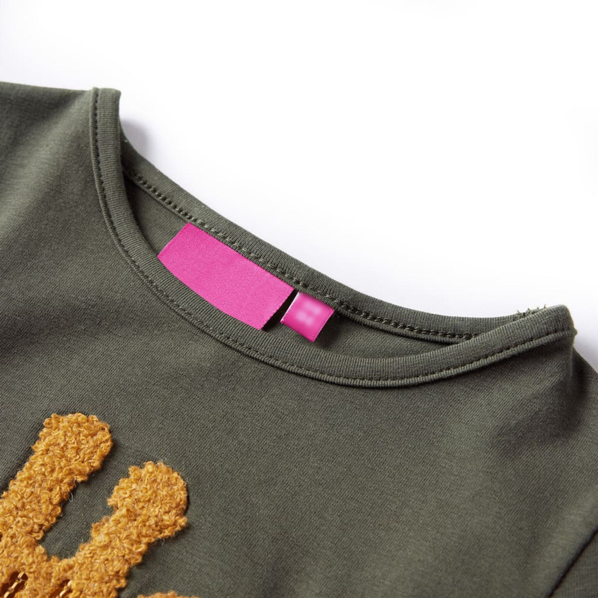Kids T-Shirt Cotton Khaki 104 Children's Top Kids Clothing Kids Variant 10