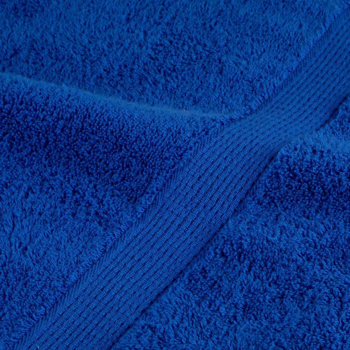 Towel Cotton Blue 100 x 50 cm Bathroom Bath Linen Home Towels 4 pcs Variant 2