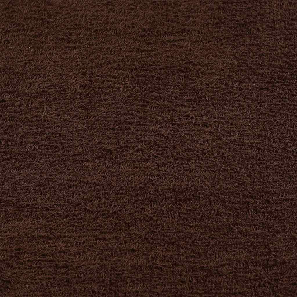 Towel Cotton Brown 50 x 30 cm Bathroom Bath Linen Home Towels 2 pcs Guest