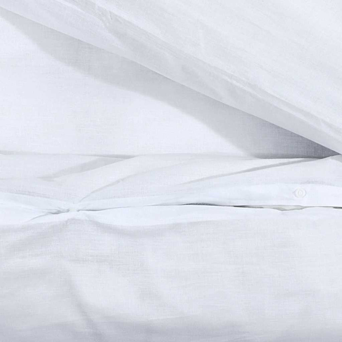 Duvet Cover Cotton White 220 x 240 cm Bedding Bed Linen Bedroom Quilt 220x240cm